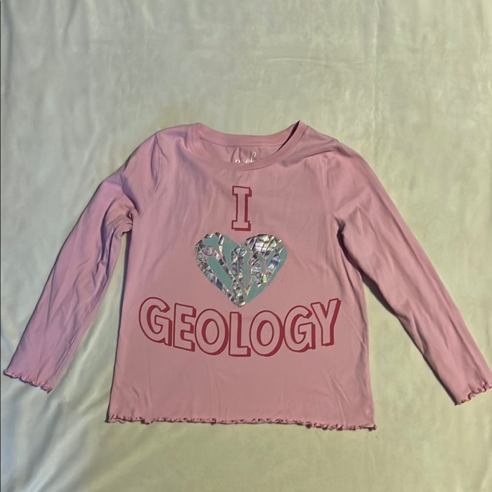 Peek Pink Long Sleeve Graphic Tee